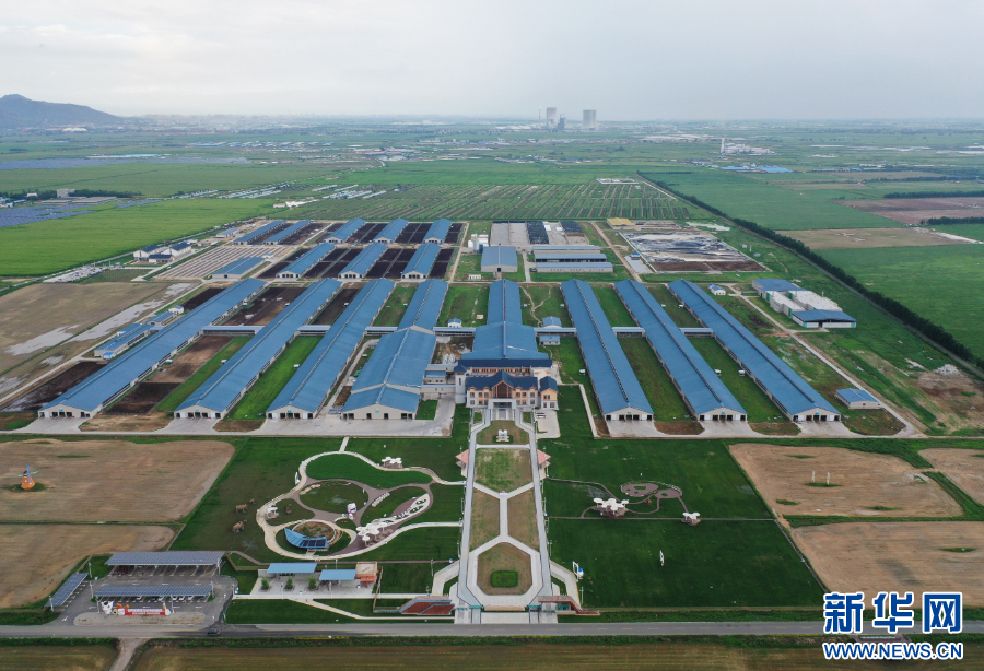 呼和浩特市伊利敕勒川生态智慧牧场